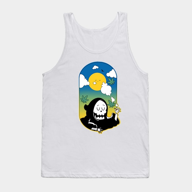 Dont panic its organic Tank Top by Artthree Studio